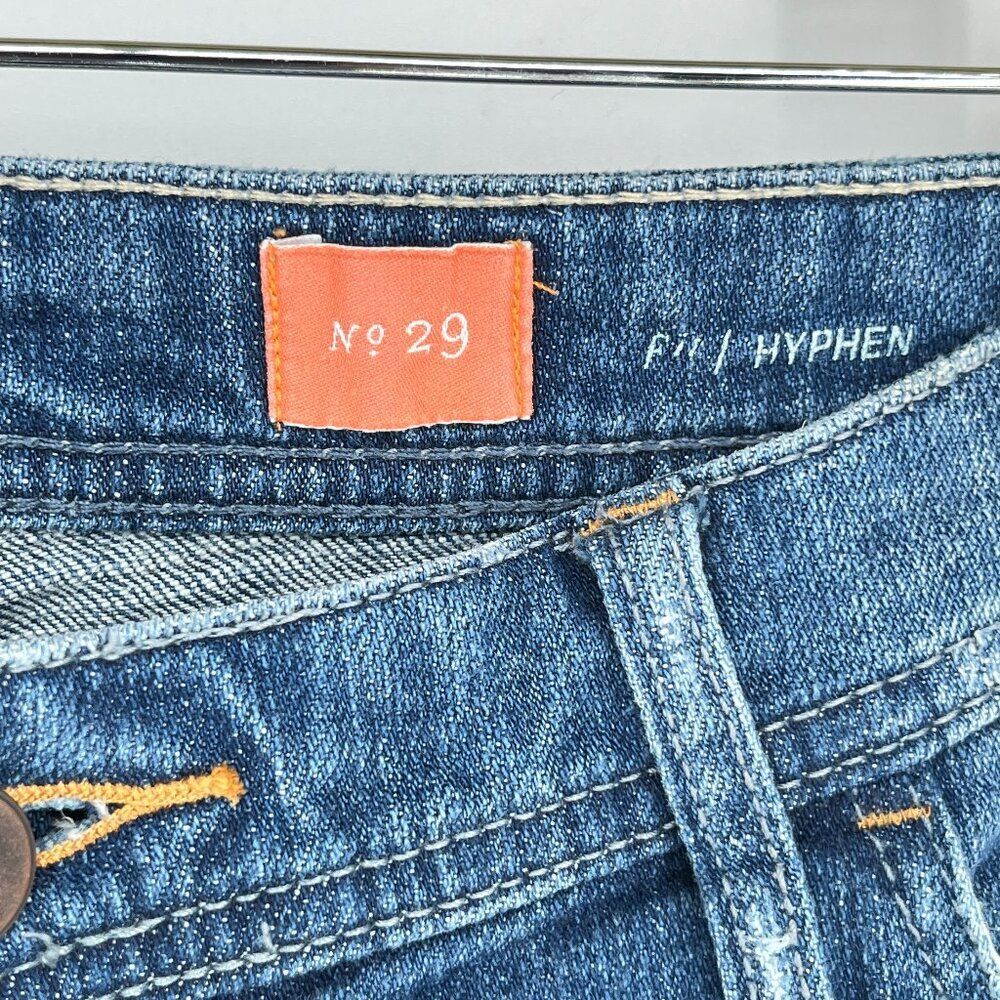 Pilcro Premium Hyphen Patchwork Jeans Size 29 Boyfriend Slouchy - Picture 7 of 12